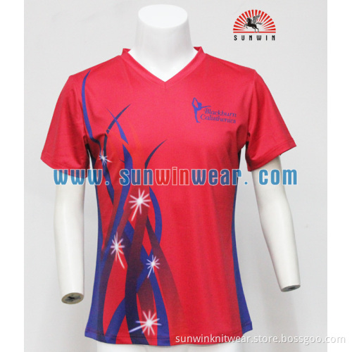 OEM dry fit sublimation mens t shirts with company logo